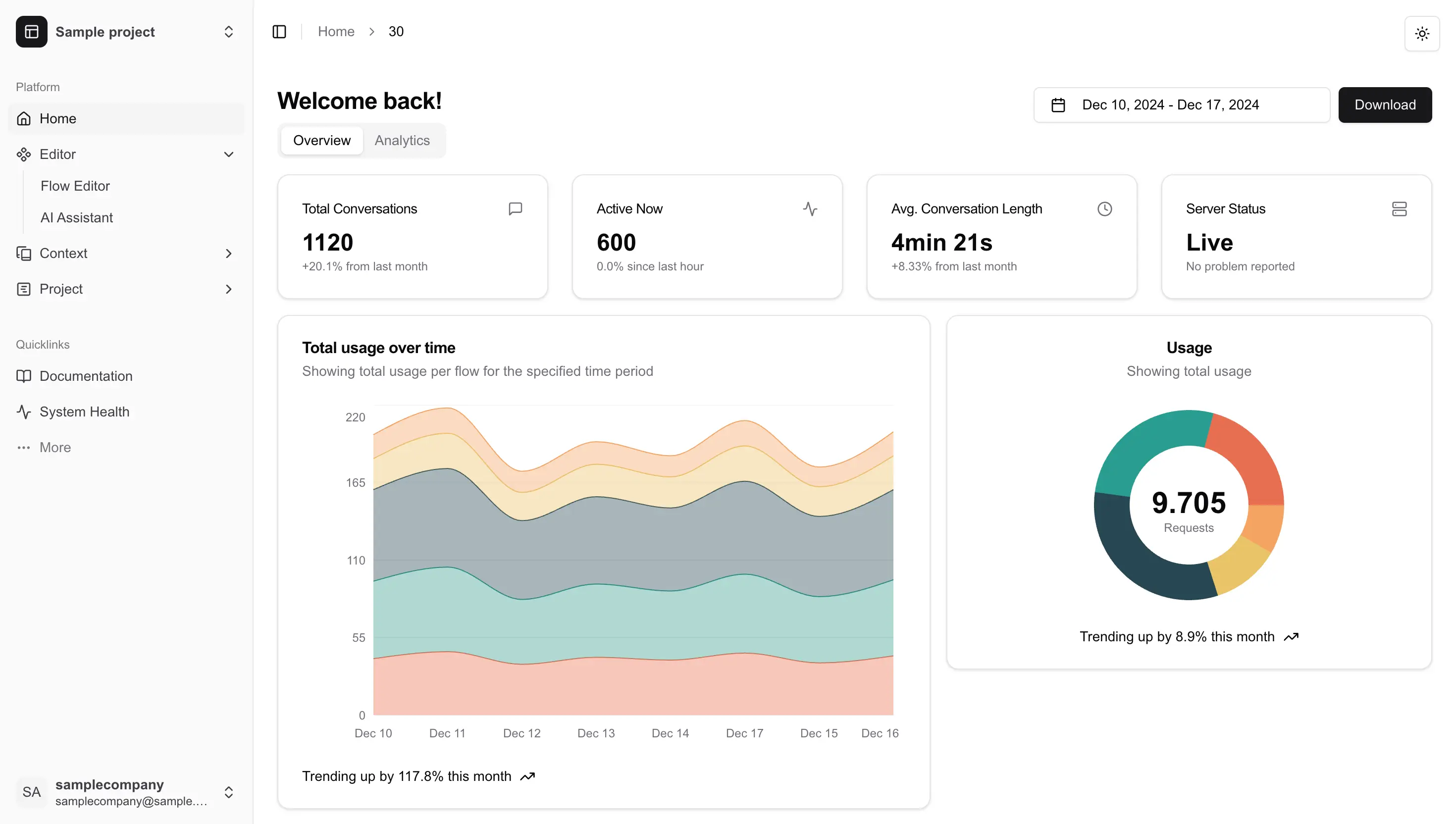 Conversational AI Platform preview